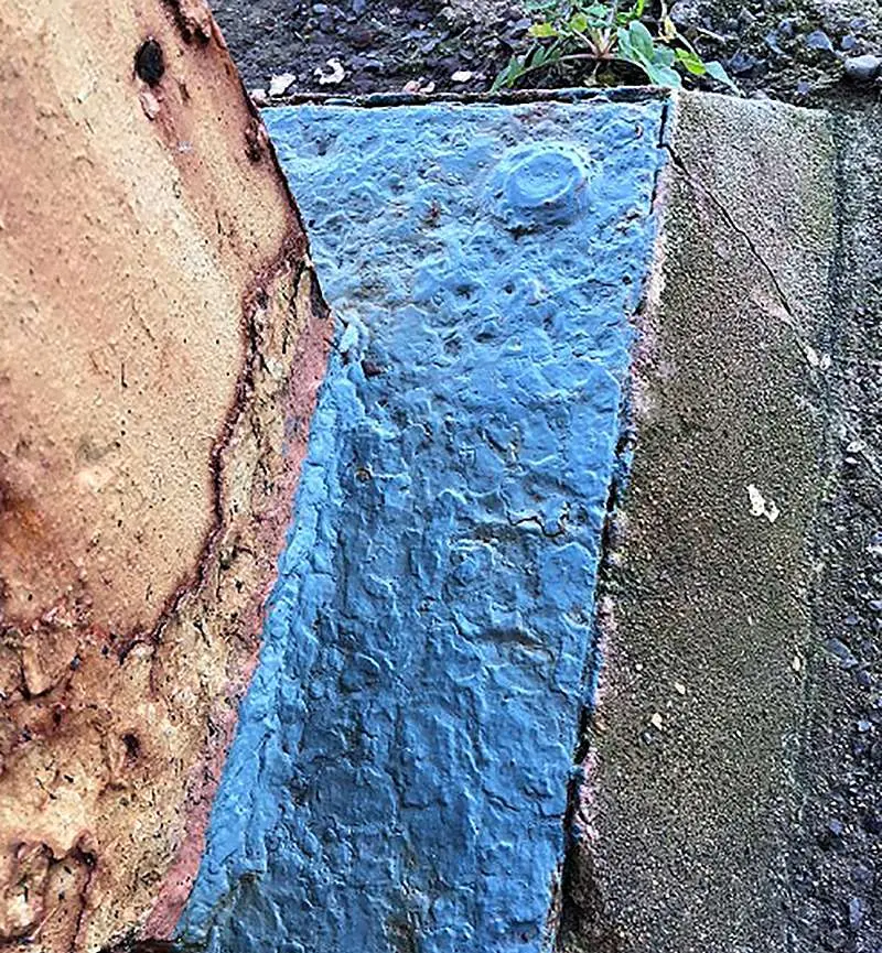 Top Coat applied six weeks later