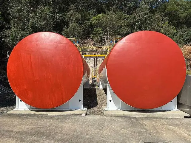 NanoPrep applied to the tank ends